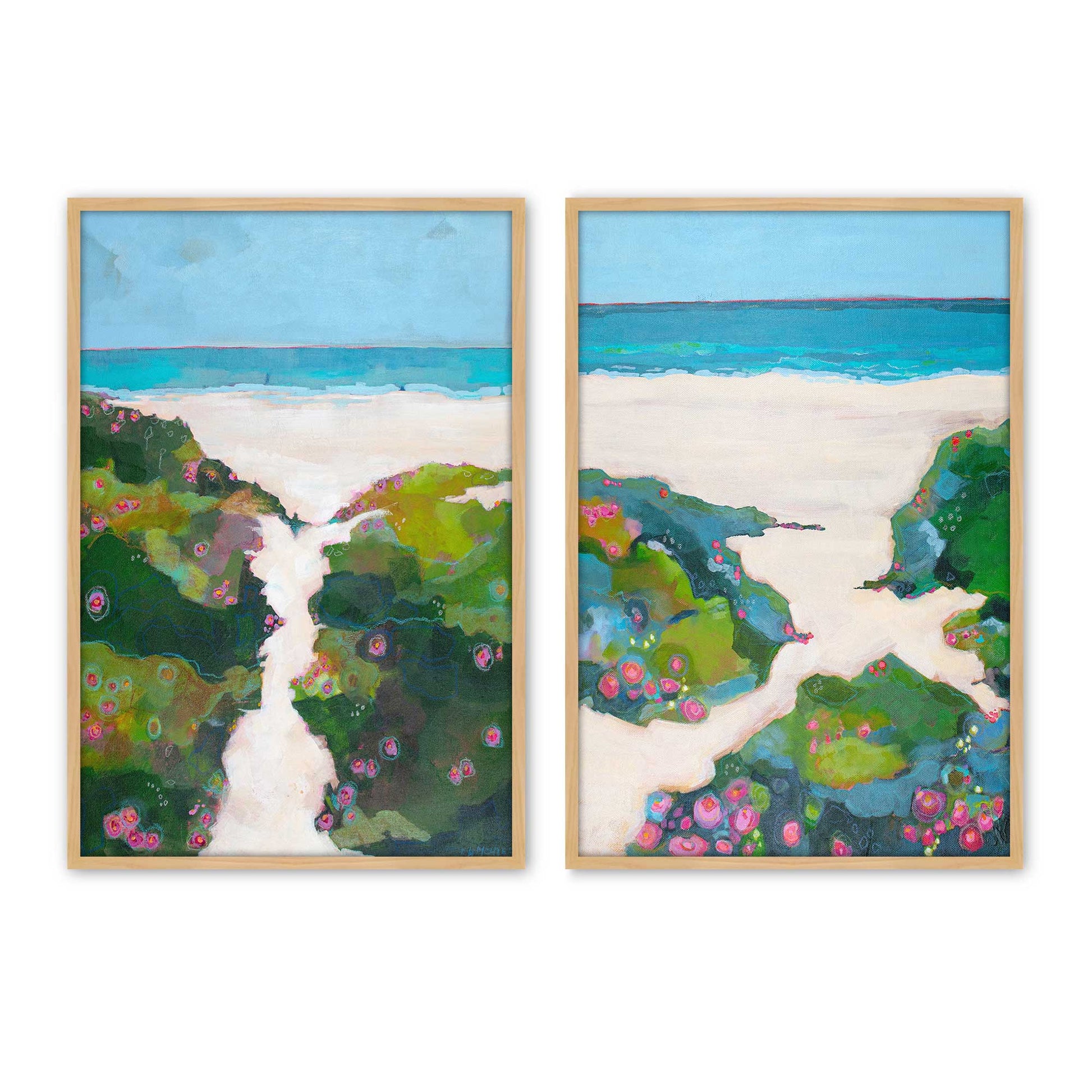 [Color:American Maple], Picture of art in a American Maple frame