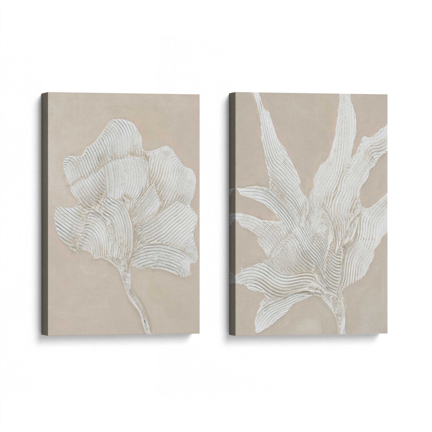 [Color:Stretched Canvas], Picture of art at an angle