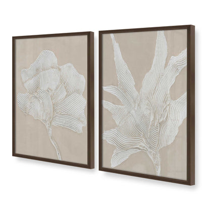 [Color:Belvinder Brown], Picture of art in a Belvinder Brown frame at an angle