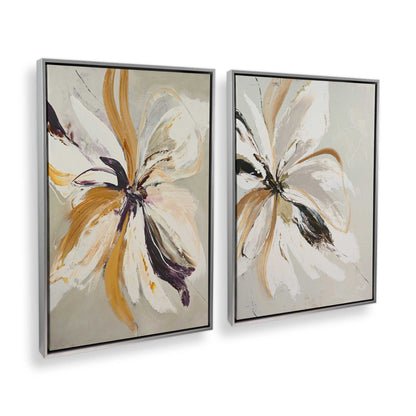 [Color:Polished Chrome], Picture of art in a Polished Chrome frame at an angle