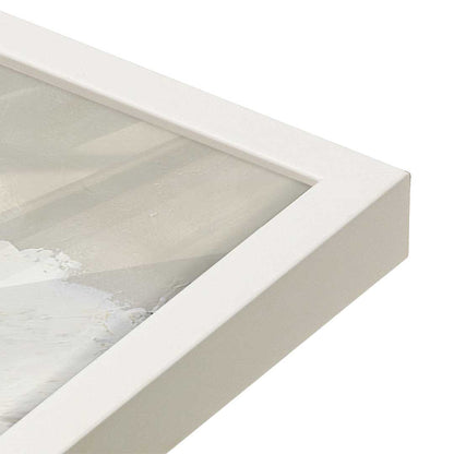 [Color:Opaque White], Picture of art in a Opaque White frame of the corner