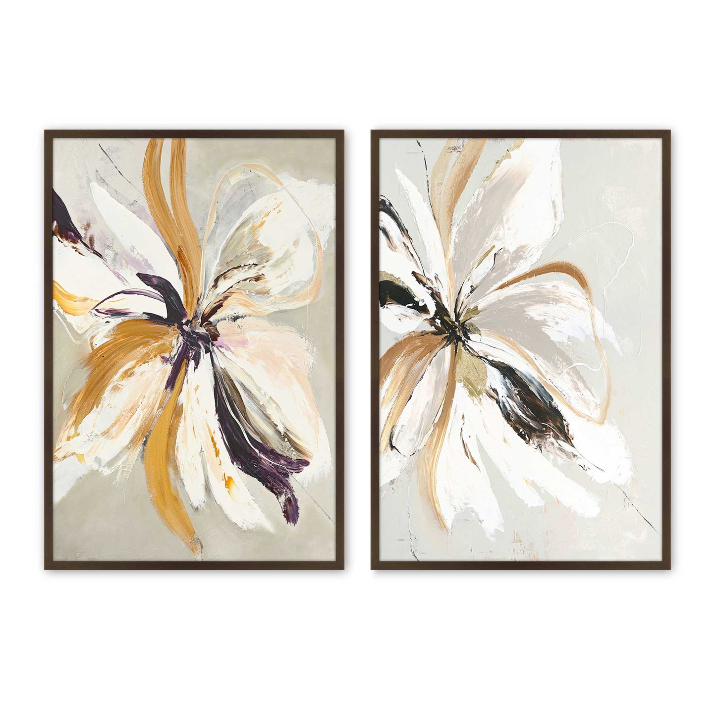 [Color:Belvinder Brown], Picture of art in a Belvinder Brown frame