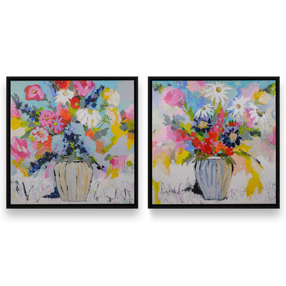 [Color:Satin Black], Picture of art in a Satin Black frame