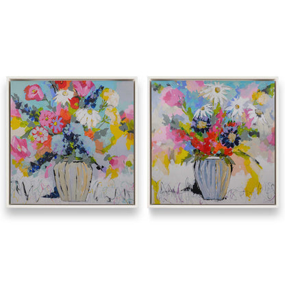 [Color:Opaque White], Picture of art in a White frame