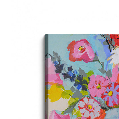 [Color:Stretched Canvas], Picture of art at an angle