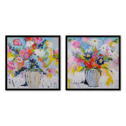 [Color:Satin Black], Picture of art in a Satin Black frame