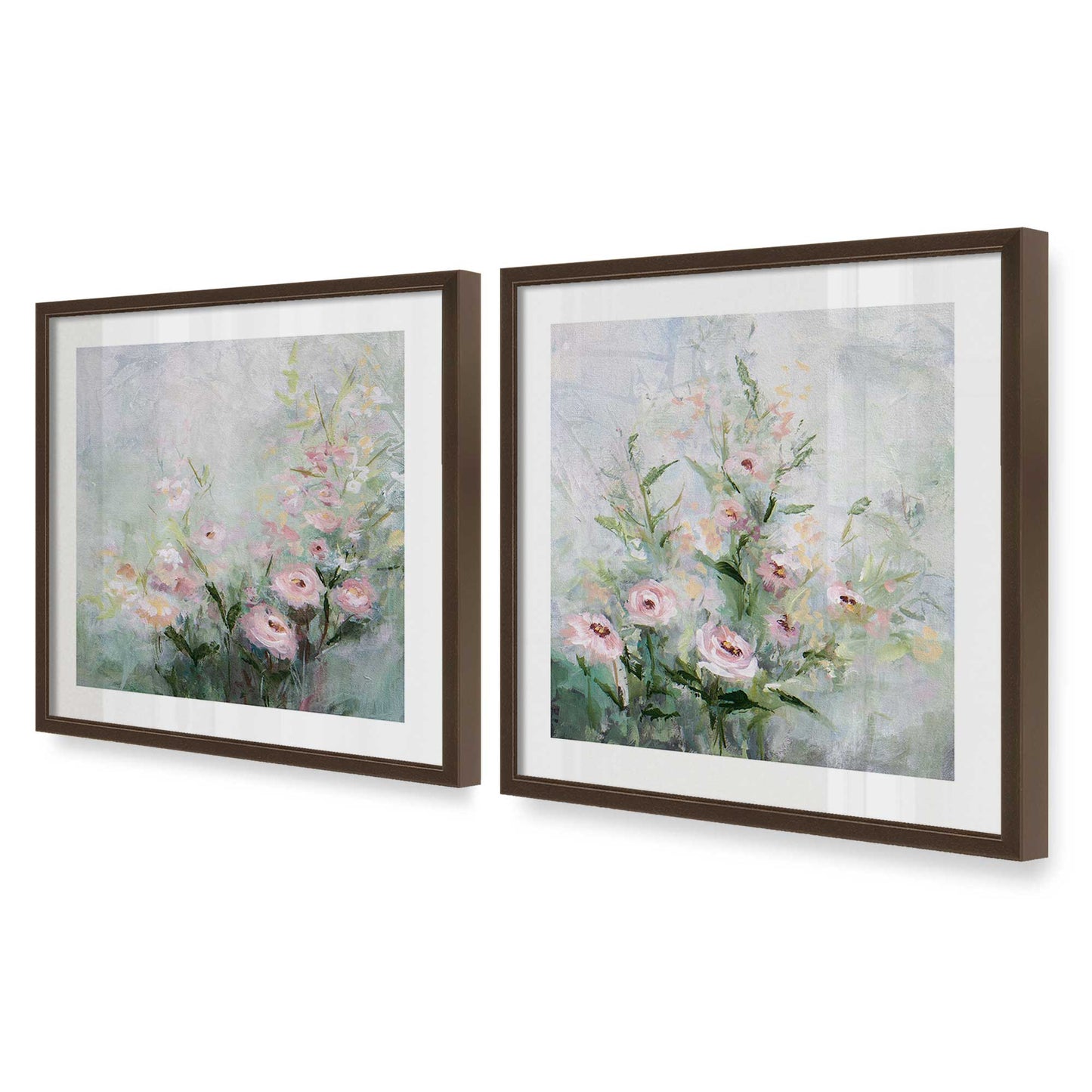 [Color:Belvinder Brown], Picture of art in a Belvinder Brown frame at an angle