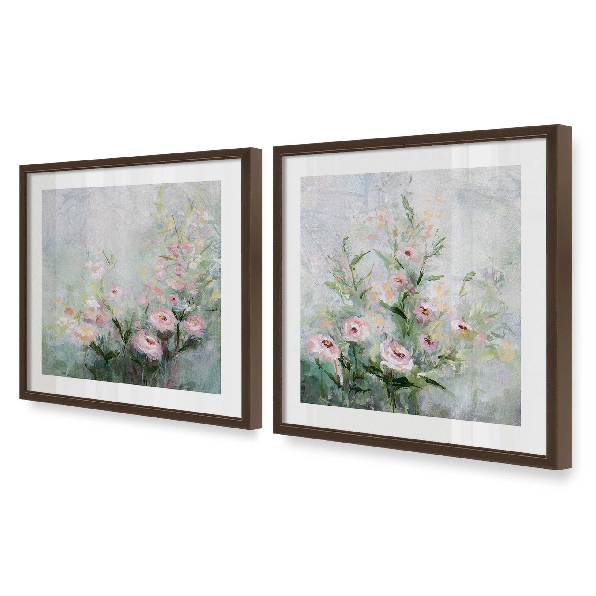 [Color:Belvinder Brown], Picture of art in a Belvinder Brown frame at an angle