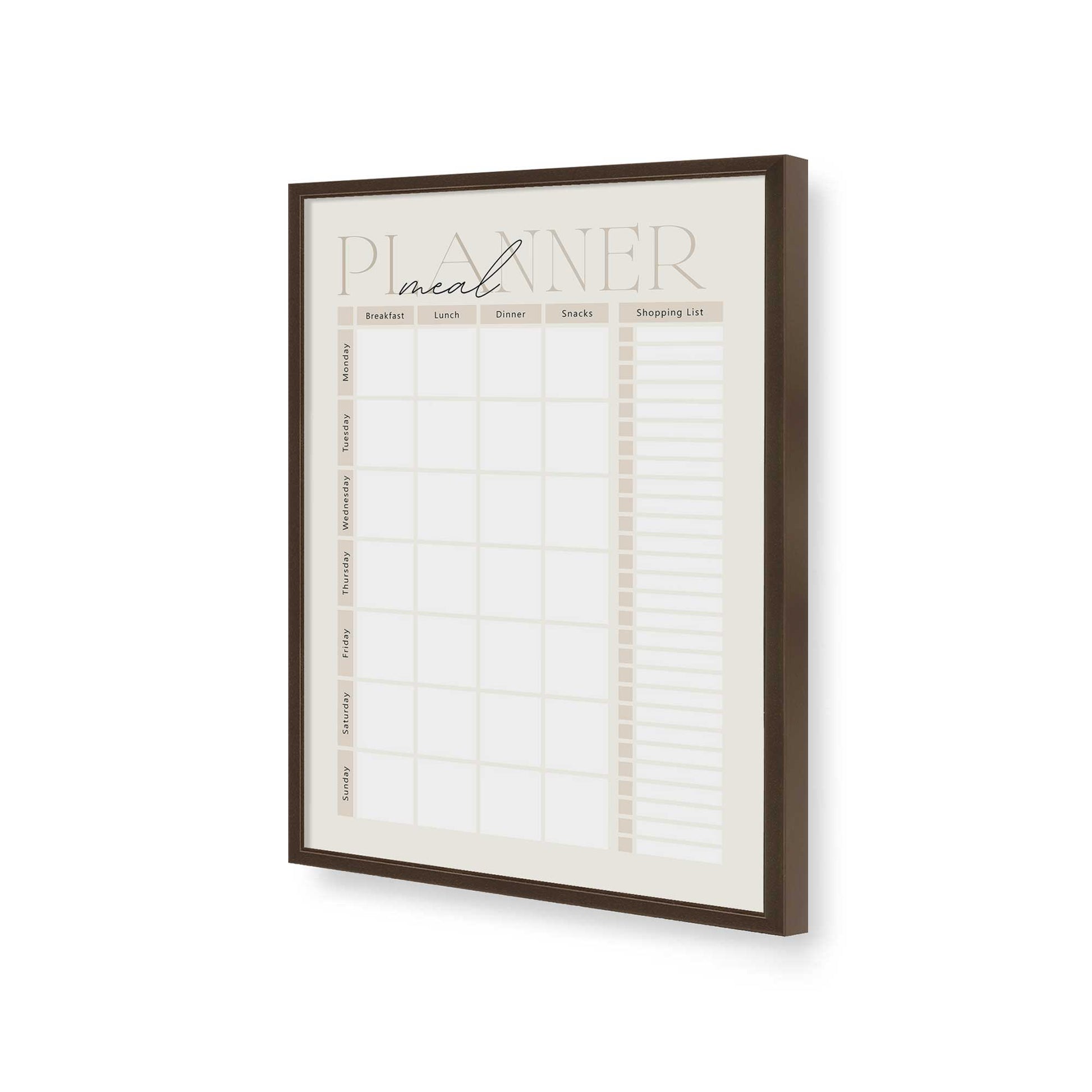[Color:Belvinder Brown], Picture of art in a Belvinder Brown frame of the corner