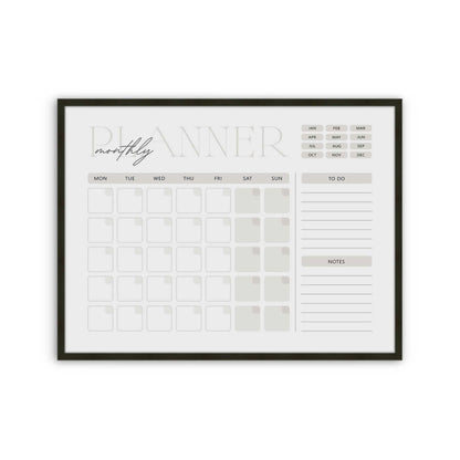 [Color:Satin Black], Picture of art in a Satin Black frame