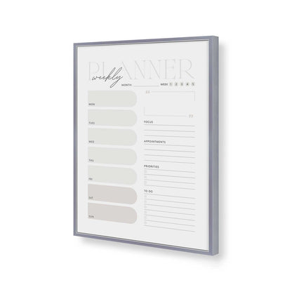 [Color:Polished Chrome], Picture of art in a Polished Chrome frame of the corner