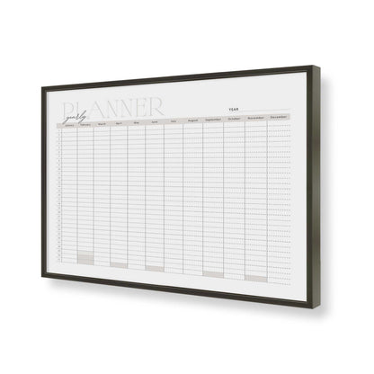 [Color:Satin Black], Picture of art in a Satin Black frame of the corner