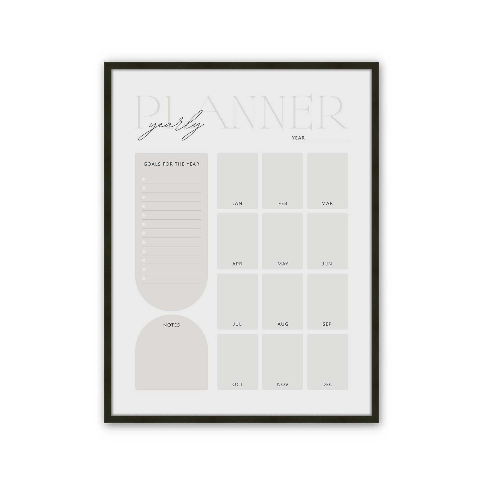 [Color:Satin Black], Picture of art in a Satin Black frame