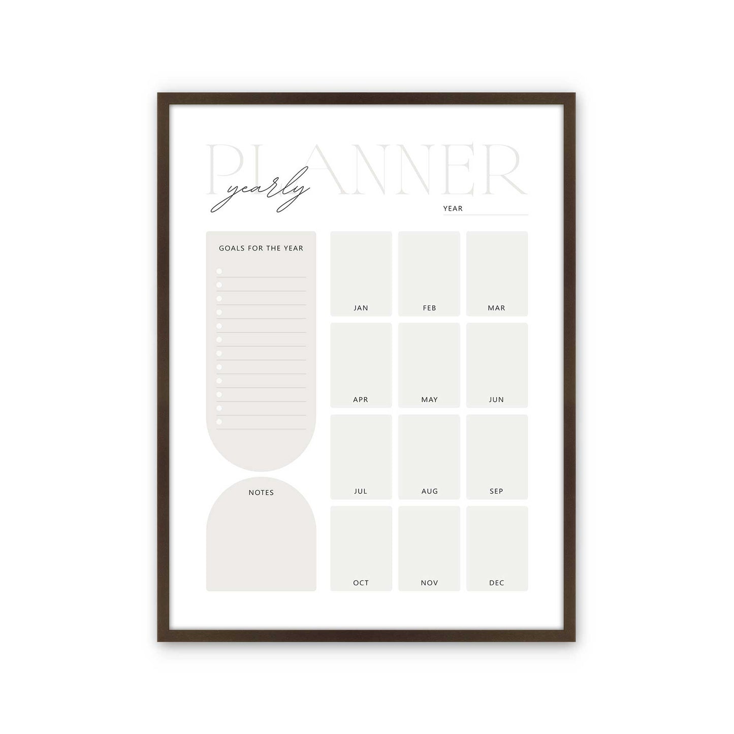 [Color:Belvinder Brown], Picture of art in a Belvinder Brown frame