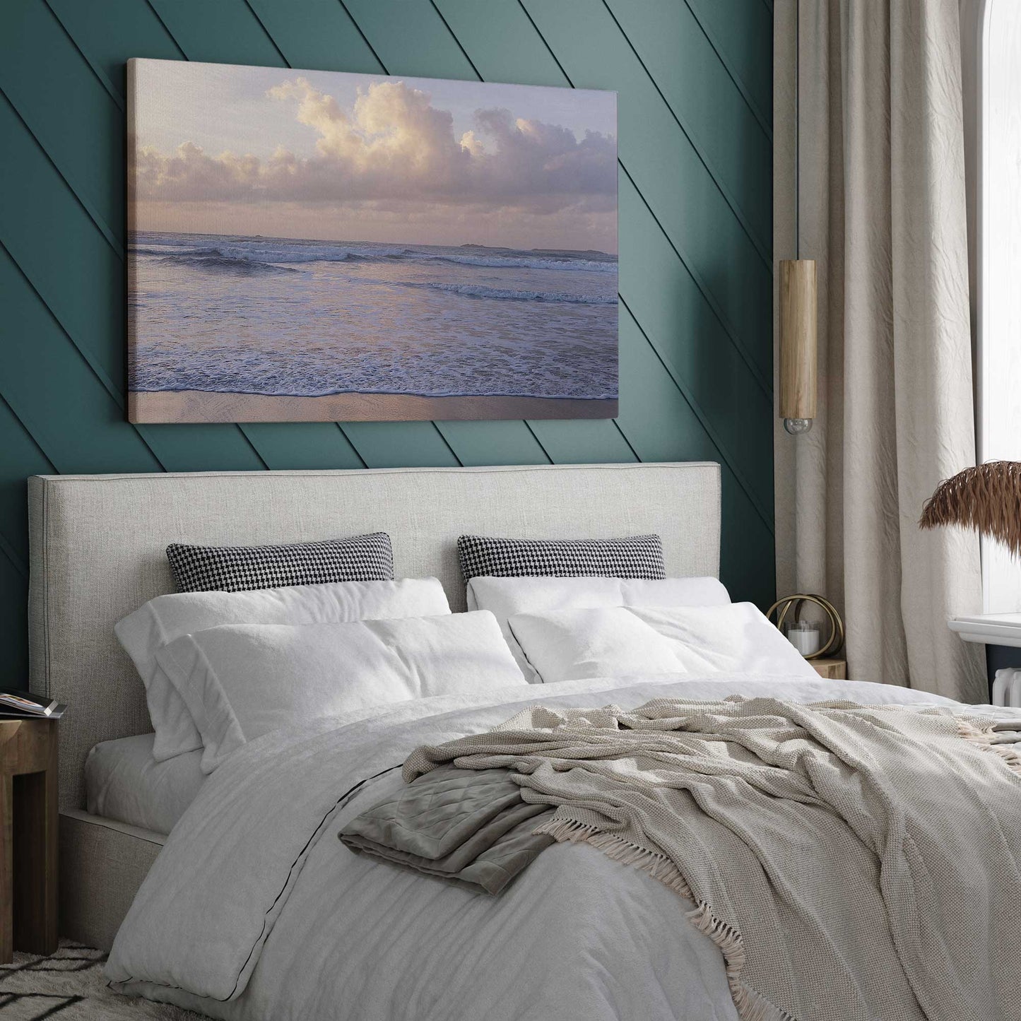 Gentle Ocean Waves Canvas Print