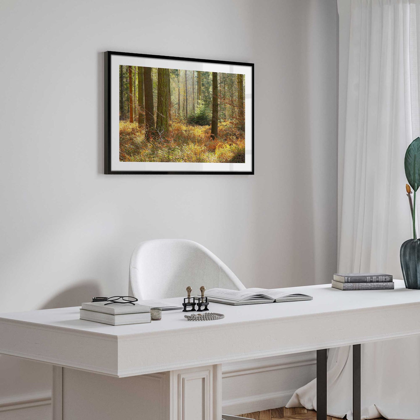 Autumn in the Woods Art Print