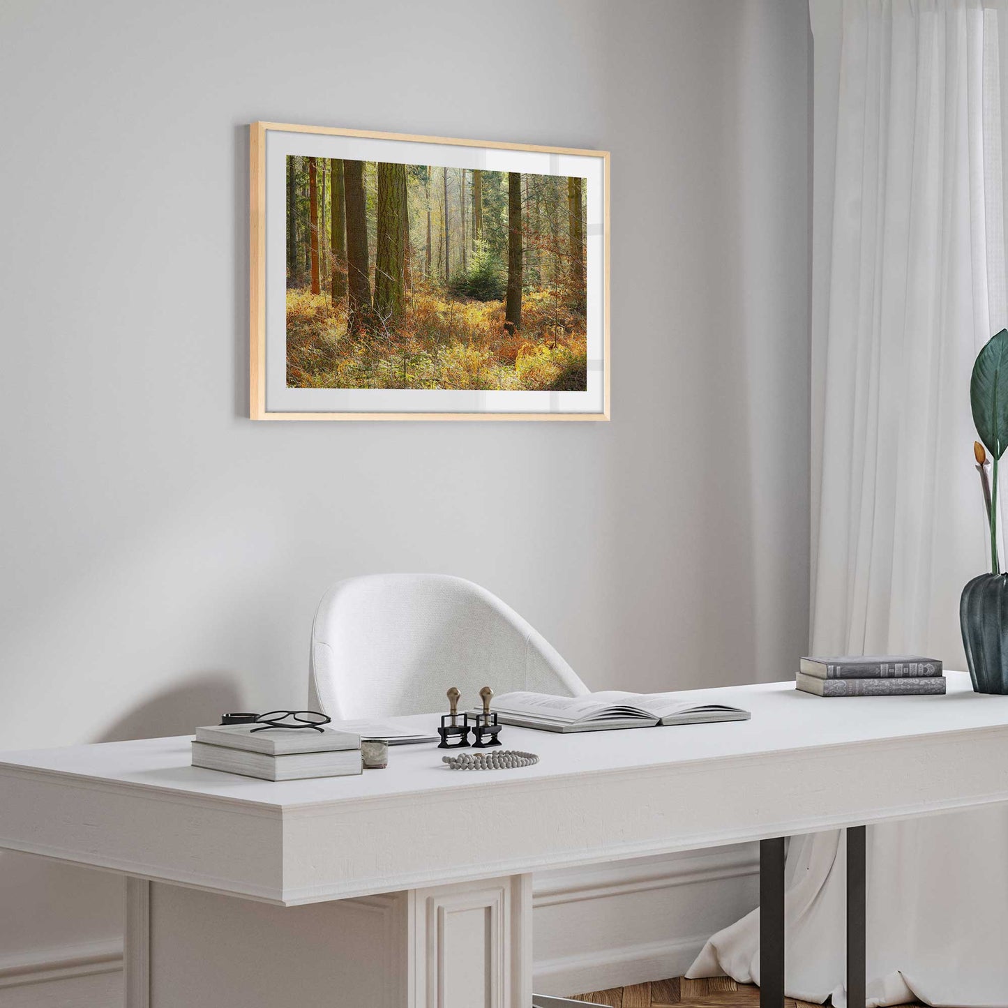 Autumn in the Woods Art Print