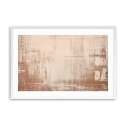 Soft Earth Brushstrokes Art Print, Set of 2
