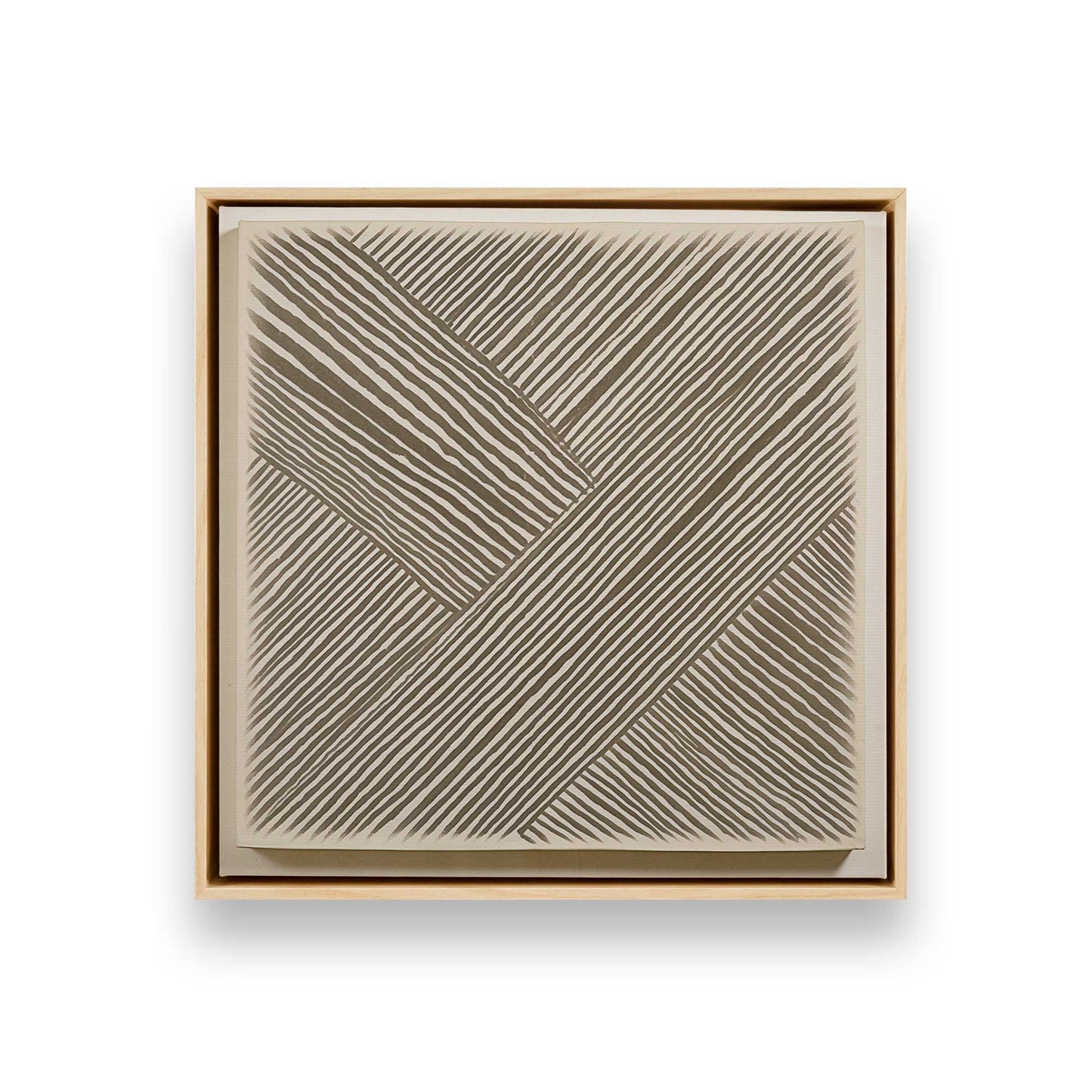 Stripes in Harmony Canvas Print, Set of 4