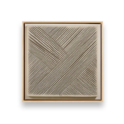 Stripes in Harmony Canvas Print, Set of 4