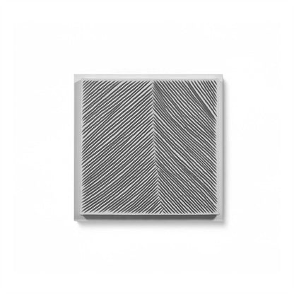 Stripes in Motion Canvas Print, Set of 4