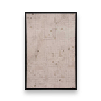 Subtle Mosaic Canvas Print, Set of 2
