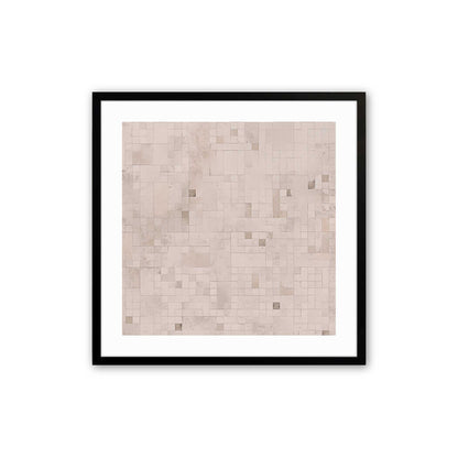 Subtle Gridscape Art Print, Set of 2