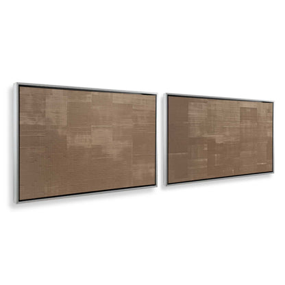 [Color:Polished Chrome], Picture of art in a Polished Chrome frame at an angle
