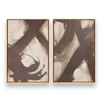 [Color:American Maple], Picture of art in a American Maple frame
