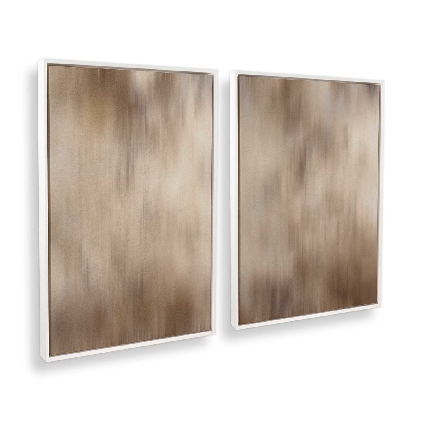 [Color:Opaque White], Picture of art in a White frame at an angle