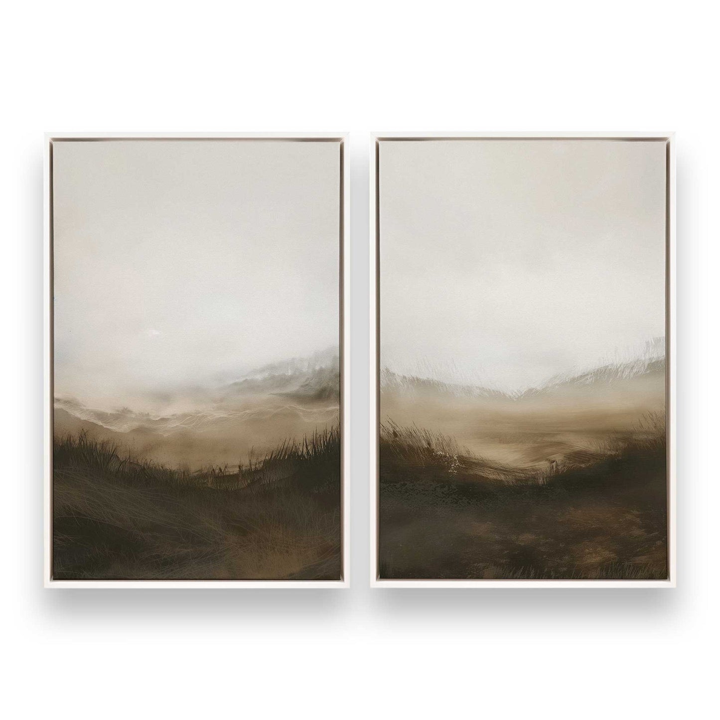 [Color:Opaque White], Picture of art in a White frame