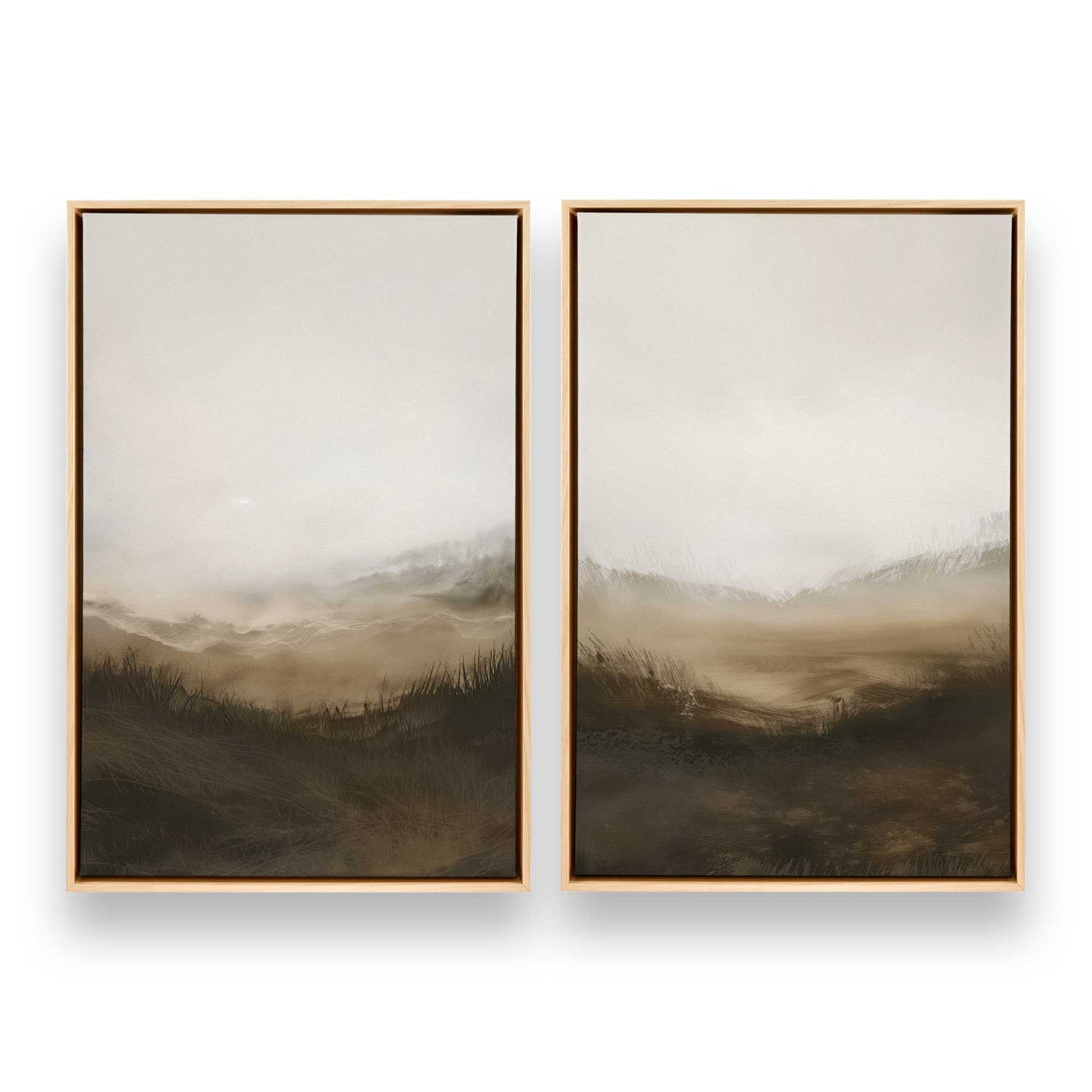 [Color:American Maple], Picture of art in a American Maple frame