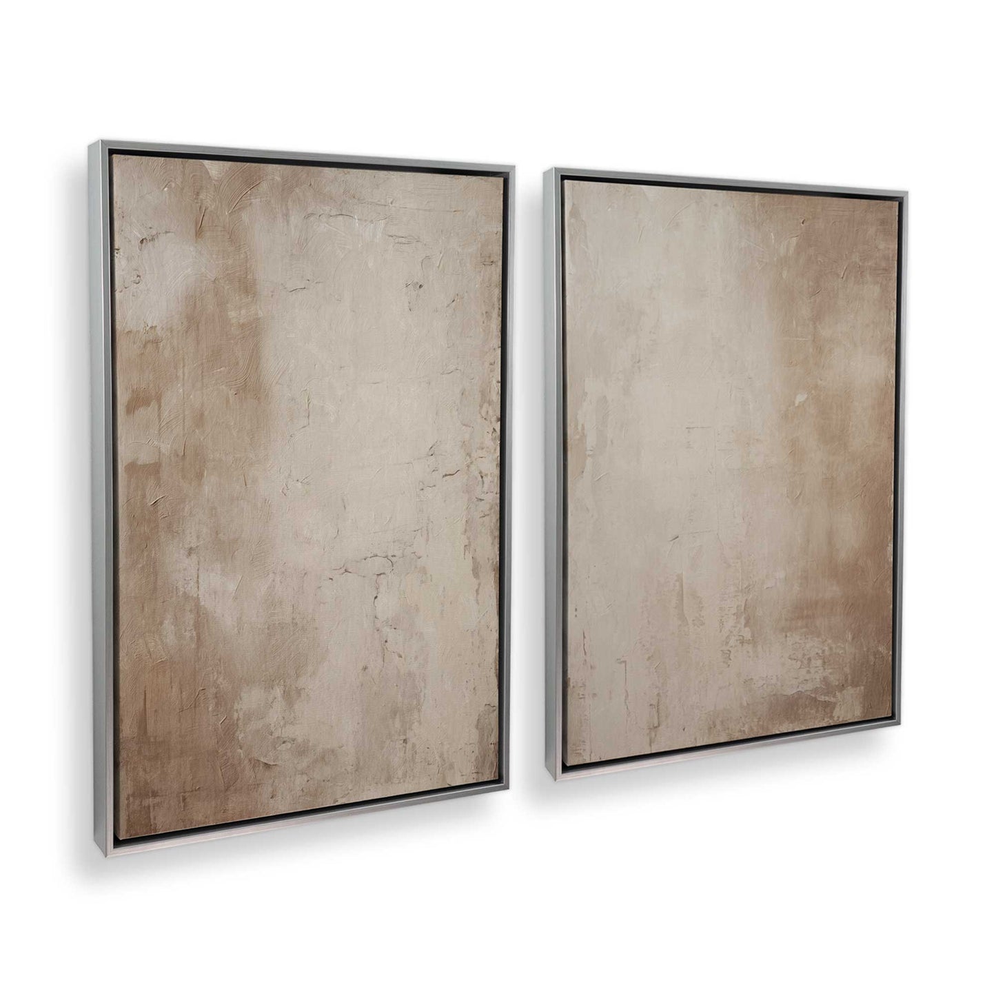 [Color:Polished Chrome], Picture of art in a Polished Chrome frame at an angle