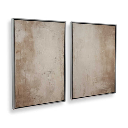 [Color:Polished Chrome], Picture of art in a Polished Chrome frame at an angle