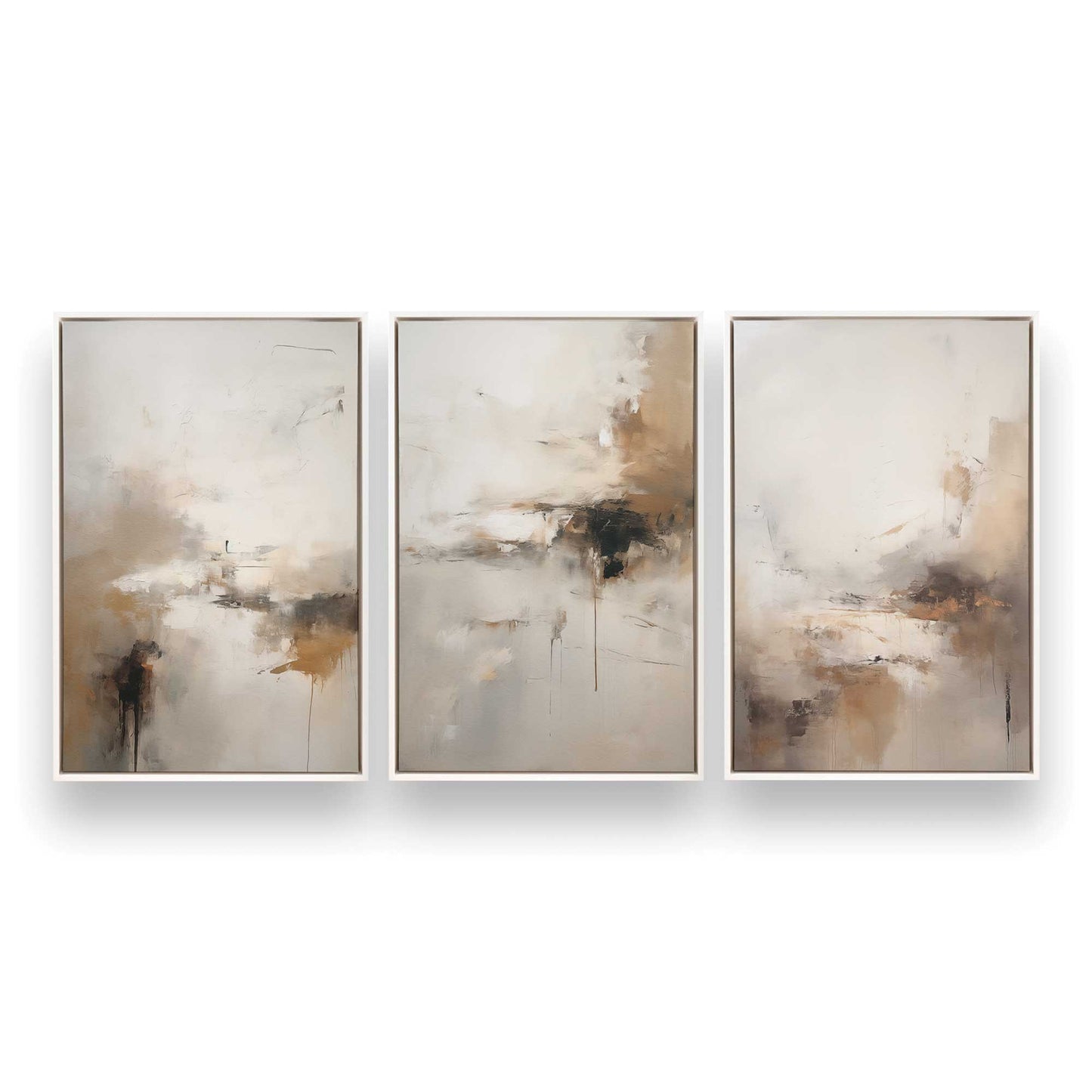[Color:Opaque White], Picture of art in a White frame
