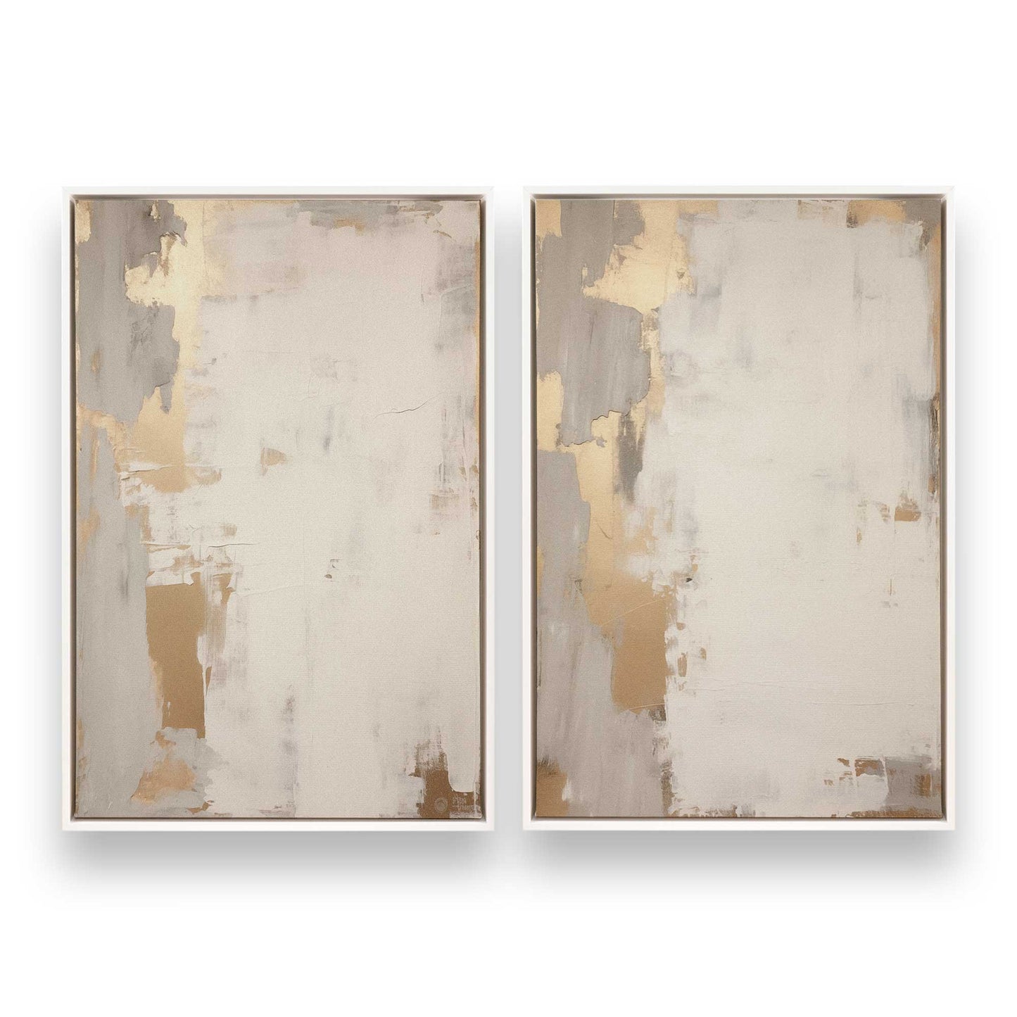 [Color:Opaque White], Picture of art in a White frame