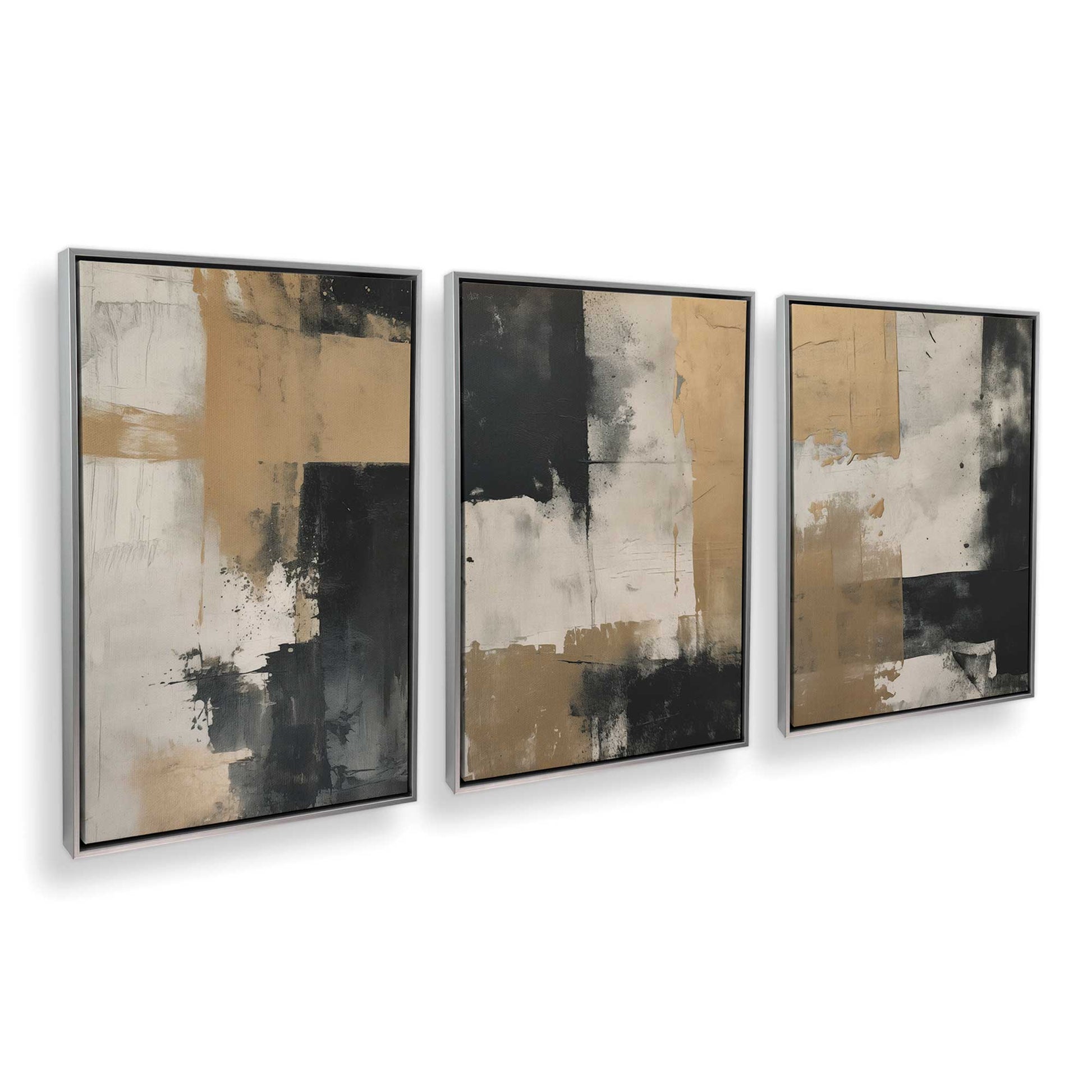 [Color:Polished Chrome], Picture of art in a Polished Chrome frame at an angle