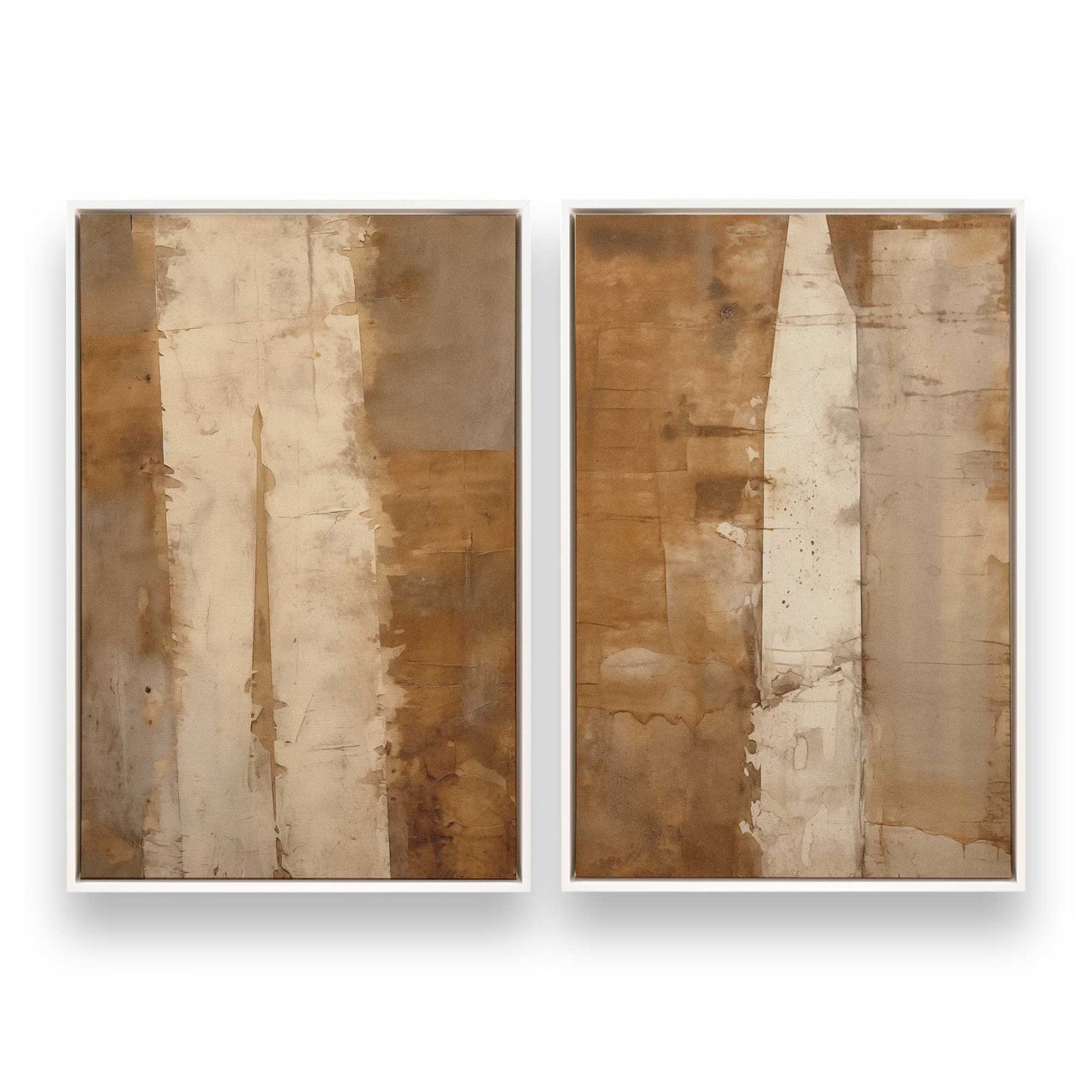 [Color:Opaque White], Picture of art in a White frame