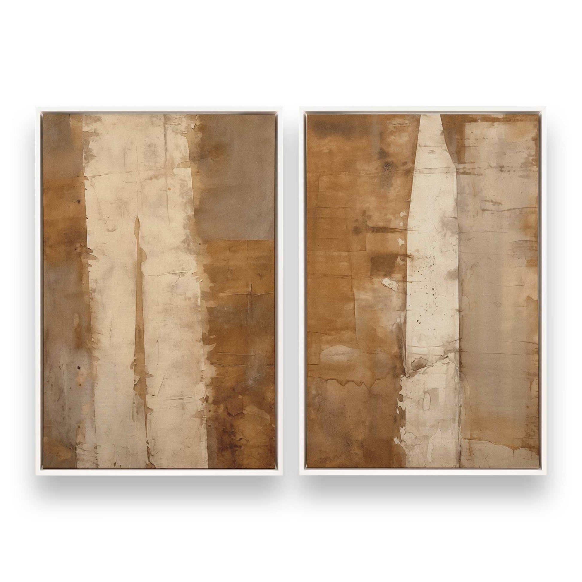 [Color:Opaque White], Picture of art in a White frame