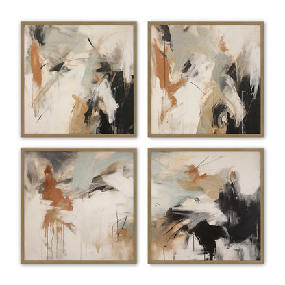 [Color:Brushed Gold], Picture of art in a Brushed Gold frame