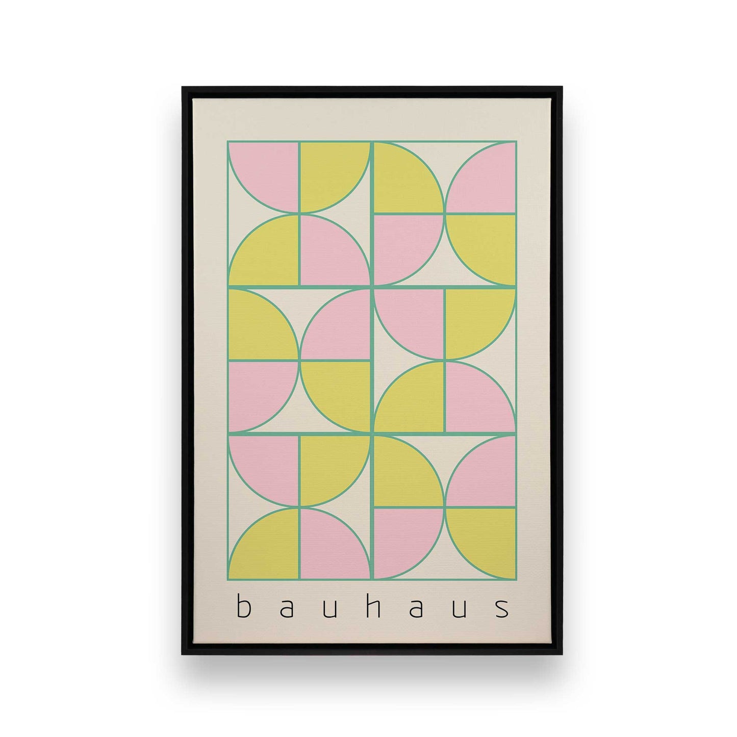 [Color:Satin Black], Picture of art in a Satin Black frame