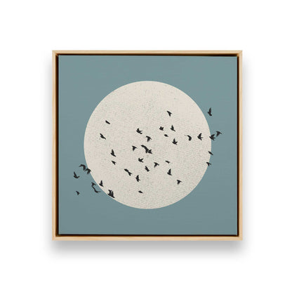 [Color:American Maple], Picture of art in a American Maple frame