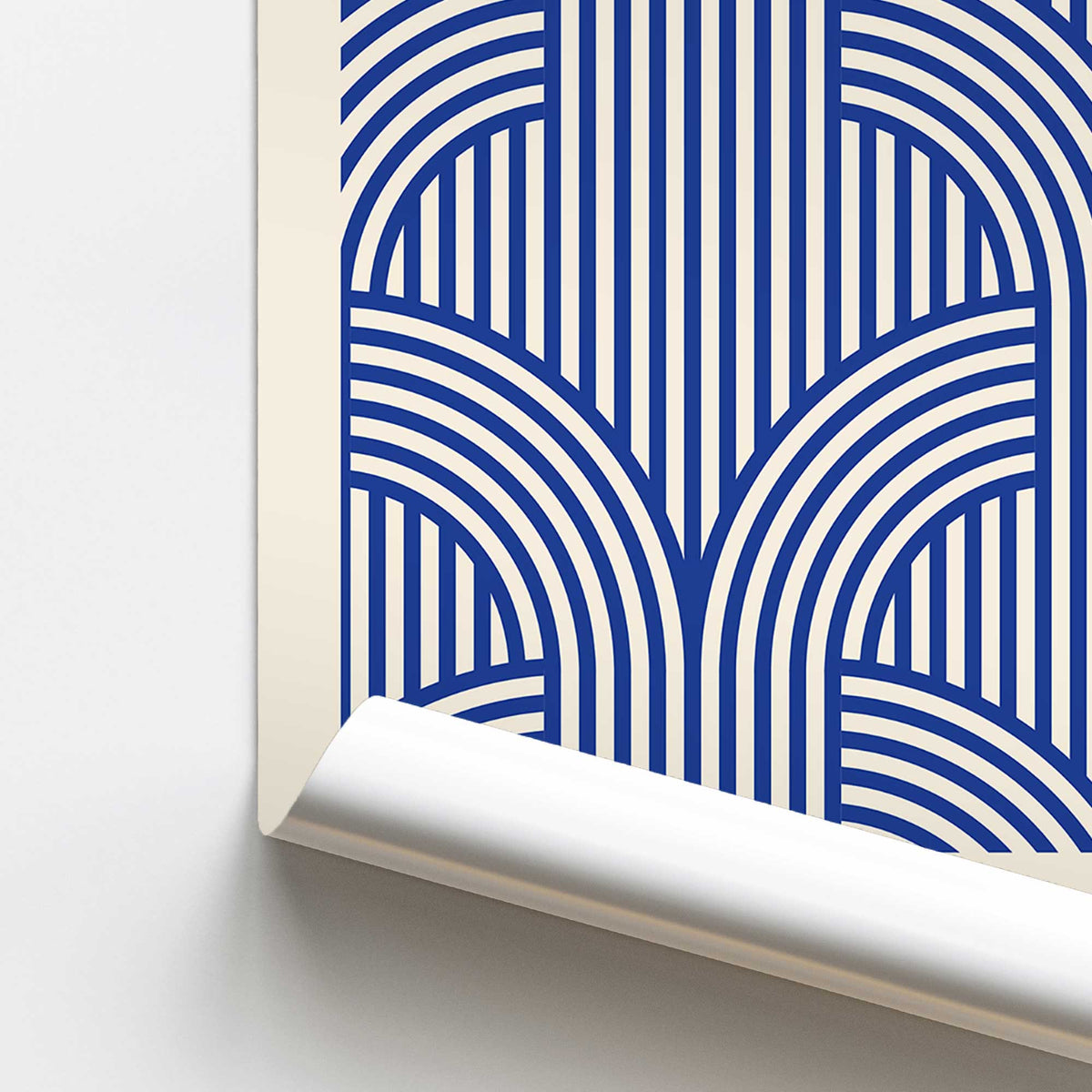 [color:Rolled Print], Picture of close up of art