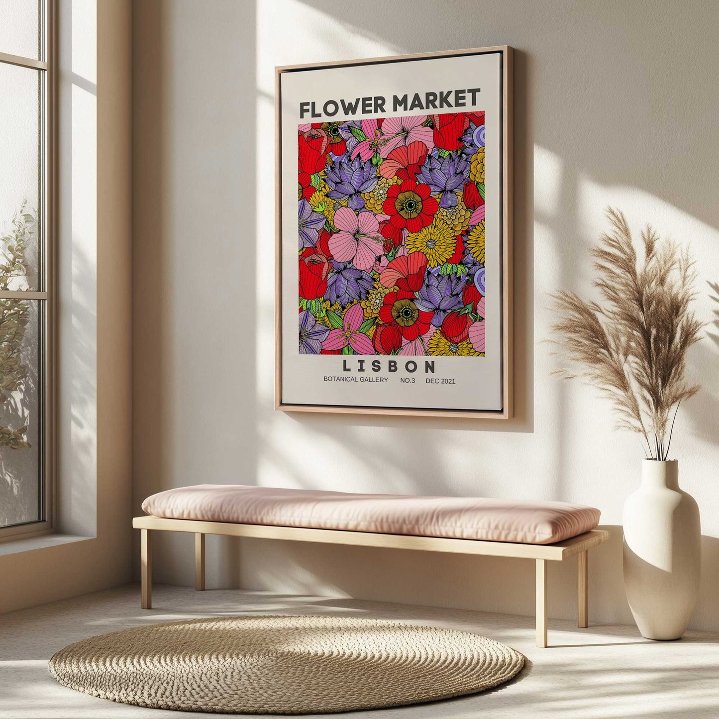 Picture of art in a room