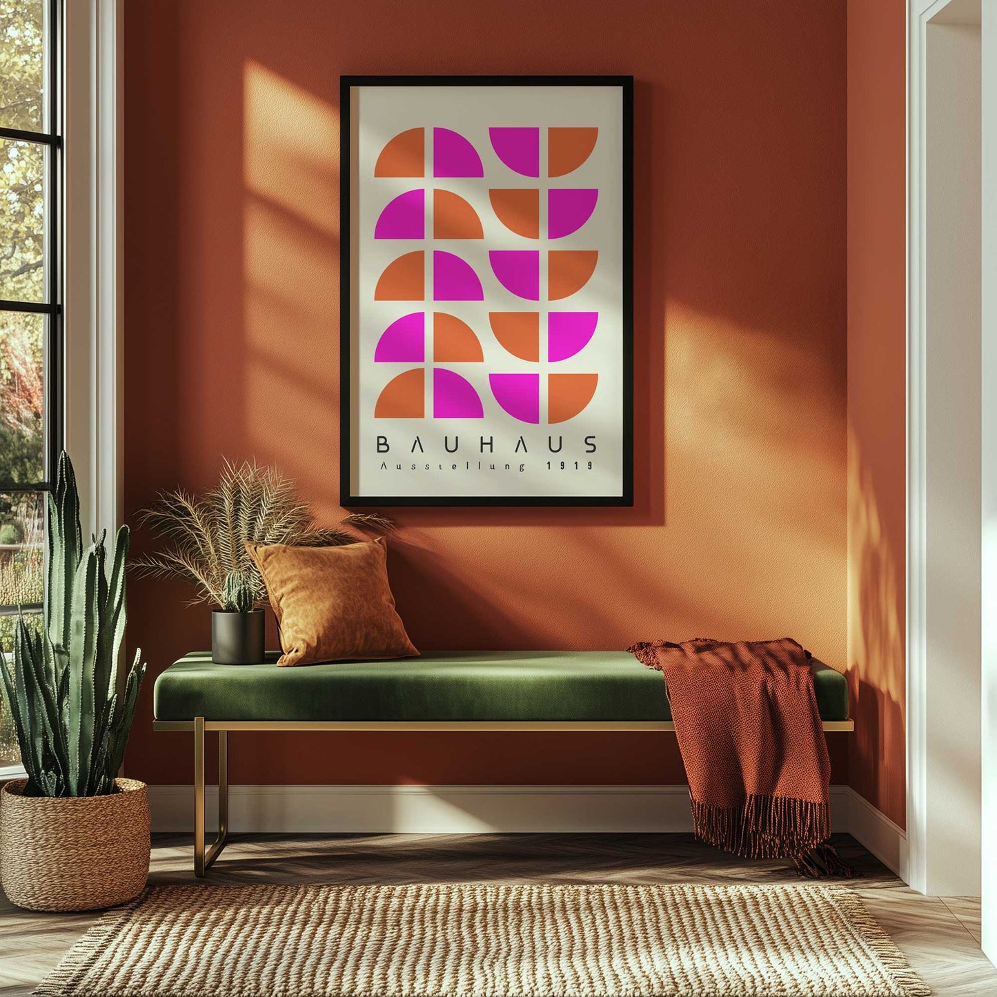 Picture of art in a room