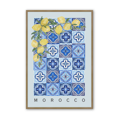 [Color:Brushed Gold], Picture of art in a Brushed Gold frame
