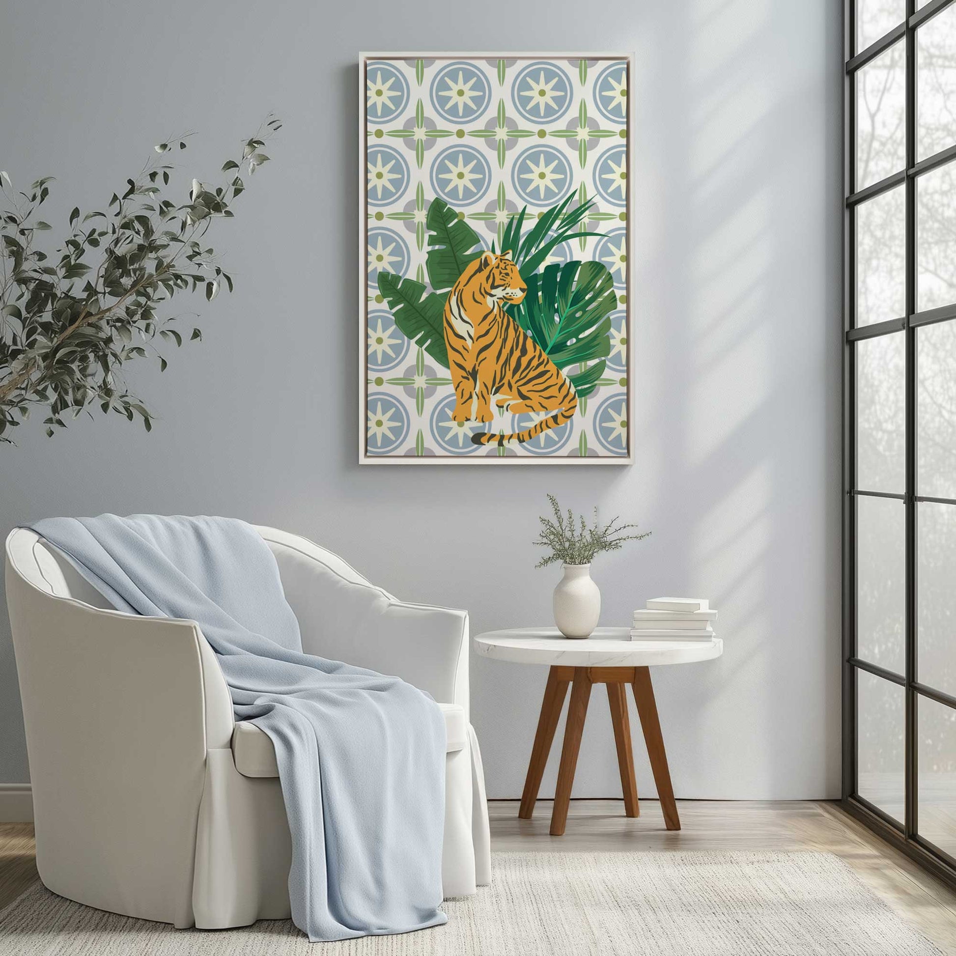 Picture of art in a room