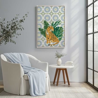 Picture of art in a room