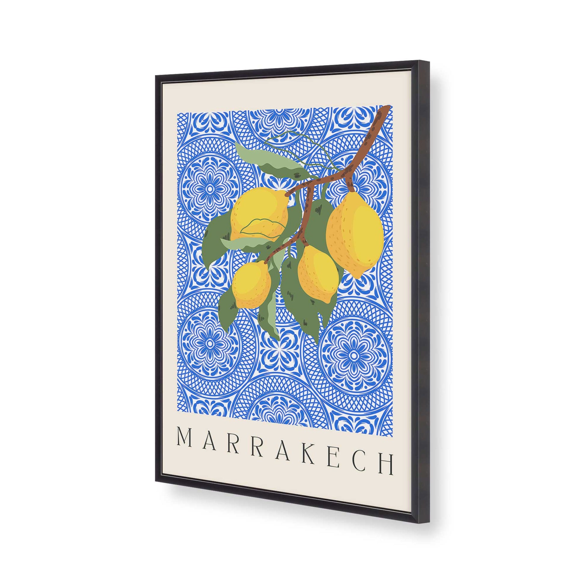 [Color:Weathered Zinc], Picture of art in a Weathered Zinc frame of the corner