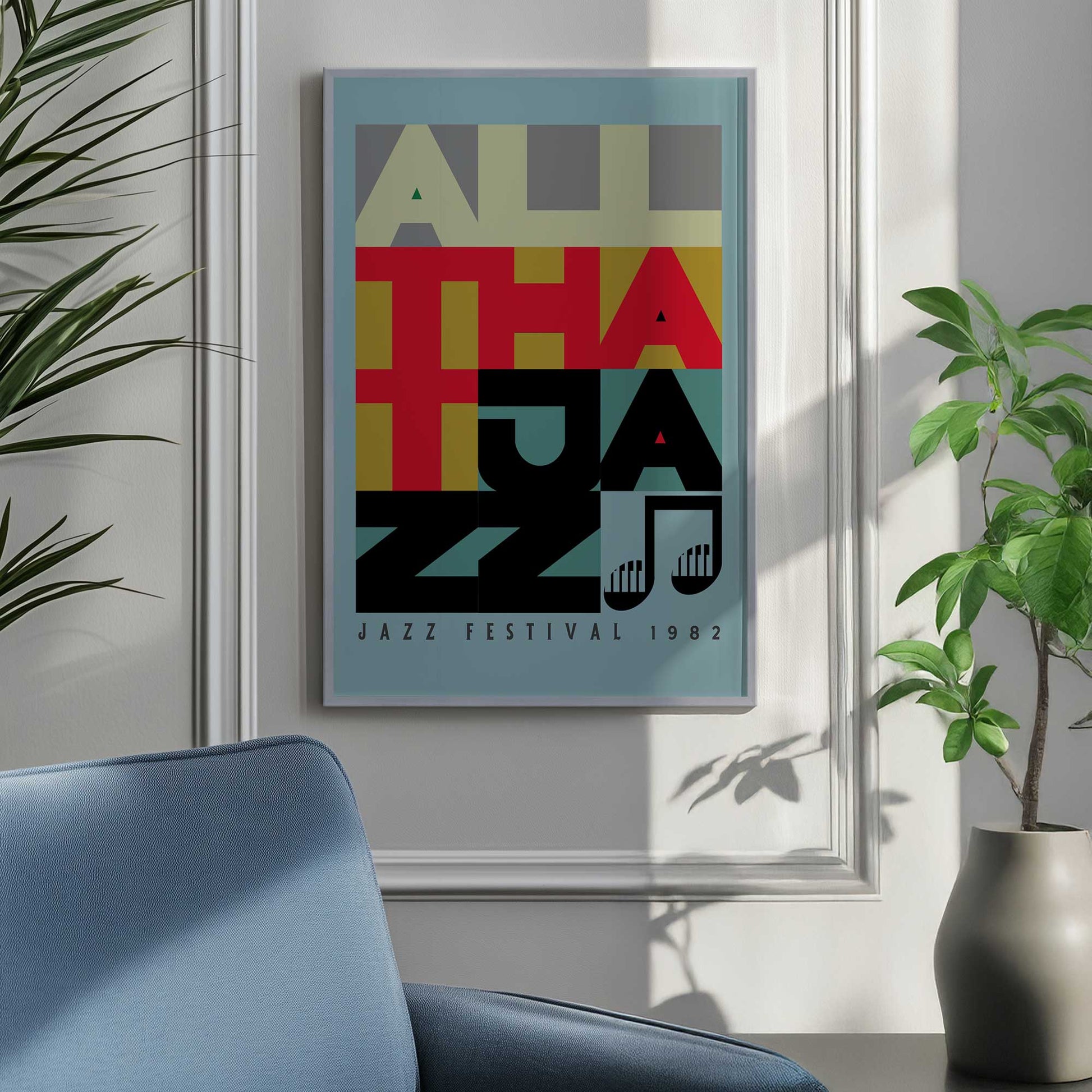 Picture of art in a room